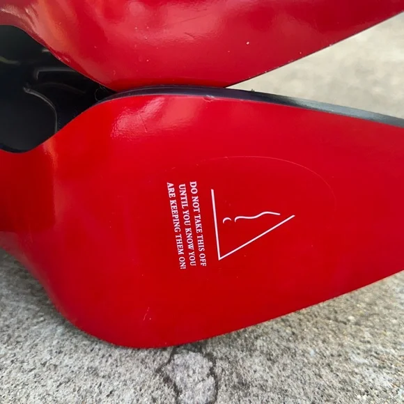 Christian Louboutin Cowboy Western Boots 40 Horseshoe Embellished 9 10 - Picture 8 of 16